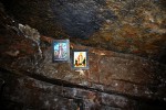 Chrustenická šachta - svatá Barbora a svatý Prokop hlavní patroni horníků