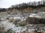 Lom Nebílovský Borek - těžba probíhá pouze v malém rozsahu