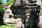 Čertova kazatelna - jemná a hrubší sedimentace arkóz a slepenců