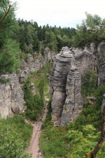 Prachovské skály - skalní město - pískovce