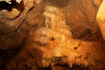 Koněpruské jeskyně - sintropád - komín ve staré chodbě, tzv. Chobotnice