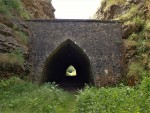 Lom Požáry - stratotyp - vstupní tunel do lomu z roku 1930