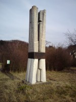 Klonk u Suchomast - památník - stratotyp silur - devon 