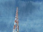 Největší sluneční hodiny na světě - vysílač Krašov - výška stožáru 342 m, foto (c) Jiří Blažek