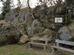 Radoušova skalka - Starý Plzenec - silicitový (buližníkový) hřbet