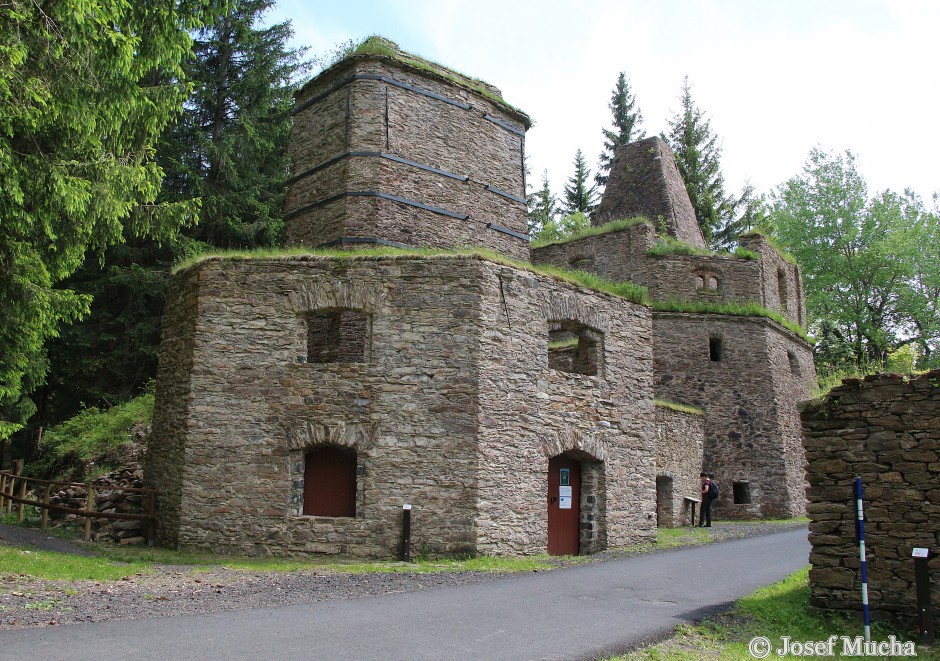 Vápenka u Kovářské - celkový pohled