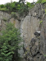 Rabštejn nad Střelou - v okolí městečka jsou všude lomy na pokrývačskou břidlici