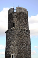 Hrad Hazmburk - Černá věž (čedič) 