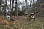 Komorní hůrka u Chebu - vstupní portál jedné z chodeb