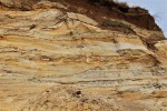 Pískovna Běleč u Karlštejna - třetihorní (miocén 23 - 5 mil.let) vrstvy písků a jílů 