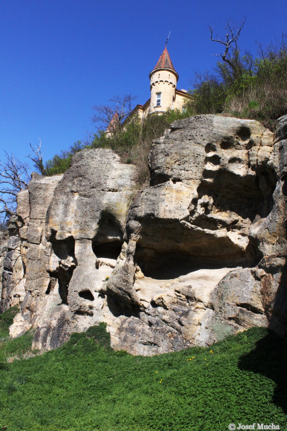 Čertova kazatelna - celkový pohled