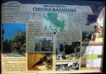 Čertova kazatelna - info tabule