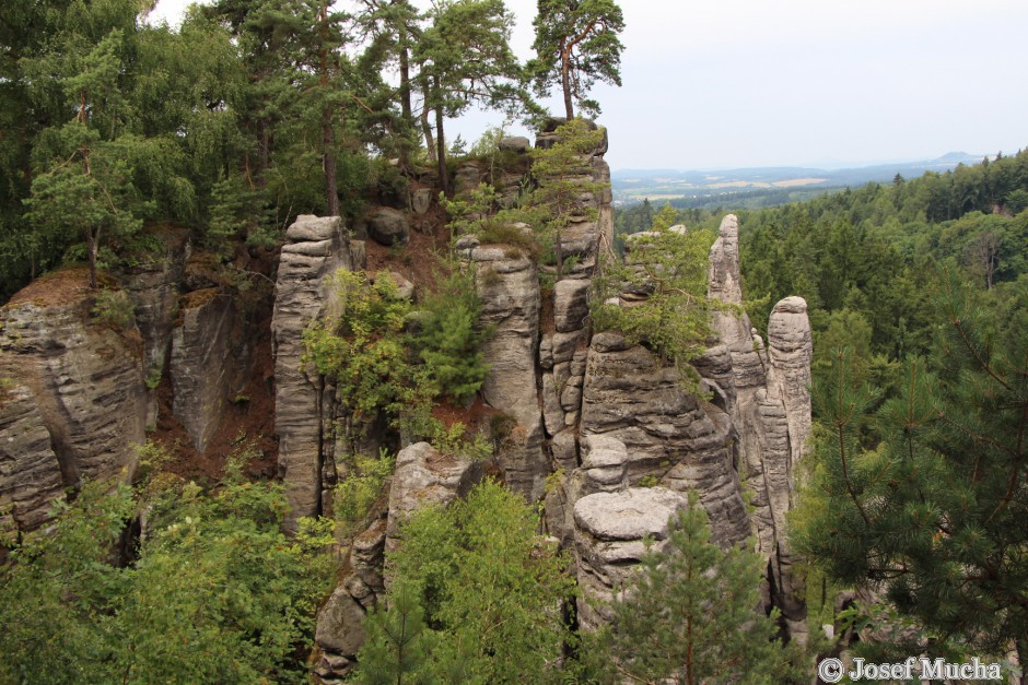 Prachovské skály - skalní město - pískovce