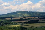 Hruboskalsko - pohled z vyhlídky na vrch Kozákov