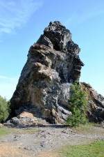 Ostrá hůrka u Starého Plzence - silicitový kamýk