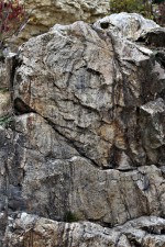 Kaňk u Kutné Hory - páskované migmatity kutnohorského krystalinika