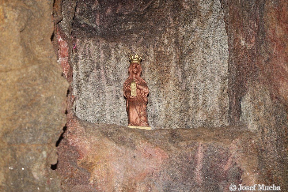 Důl Jeroným - Svatá Barbora patronka horníků