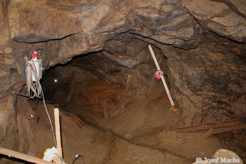 Důl Jeroným - probíhá další průzkum dolu a jeho zajištění