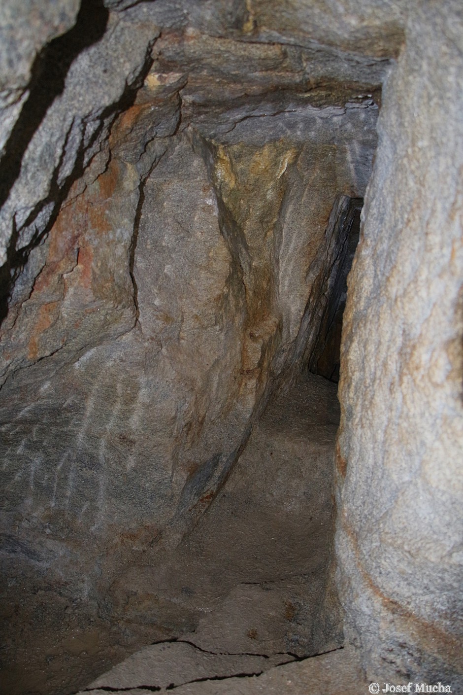 Důl Jeroným - chodba