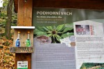 Podhorní vrch a maar Rájov - když jsou příznivé podmínky tak je i z vulkánu krásný "pohled na Alpy" - i ty skutečné