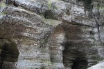 Tiské stěny - skalní město Tisá  - pískovcové voštiny - produkt chemického zvětávání