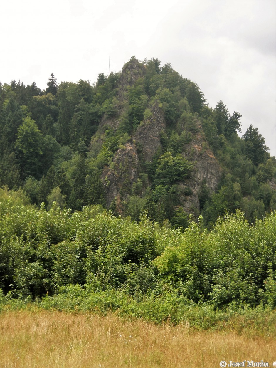 Šemnická skála - celkový pohled